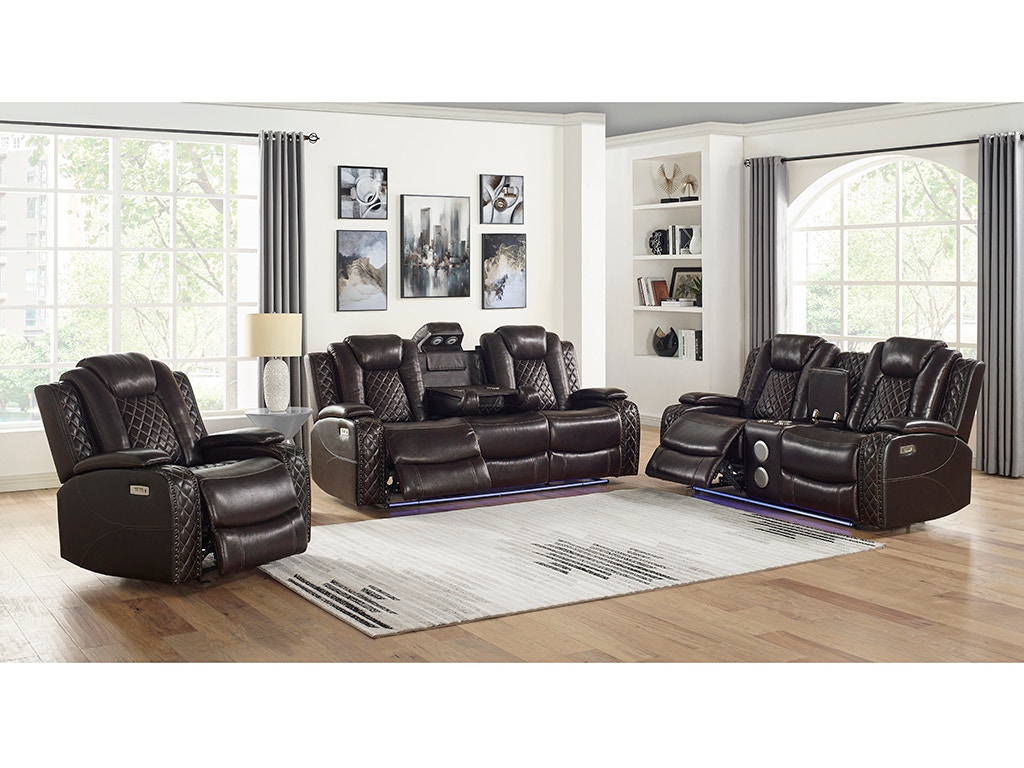New Classic Living Room JOSHUA SOFA with DUAL RECLINER L1716-30